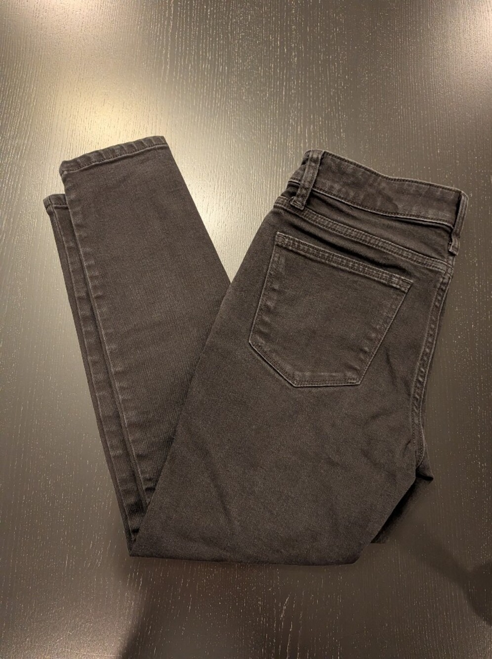 St. John's Bay Black Denim Skinny Jeans - Picture 4 of 12